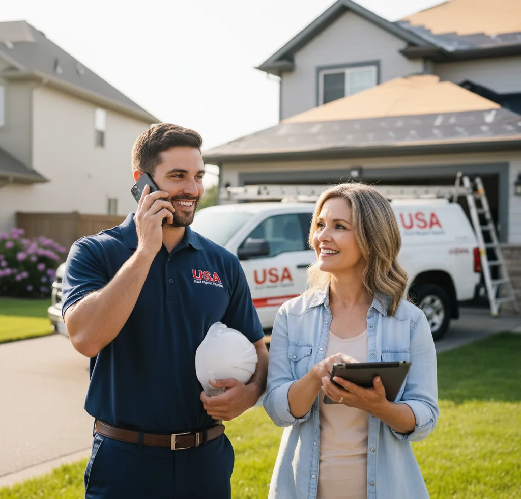 USA Roof Repair Experts customer support in Stayton